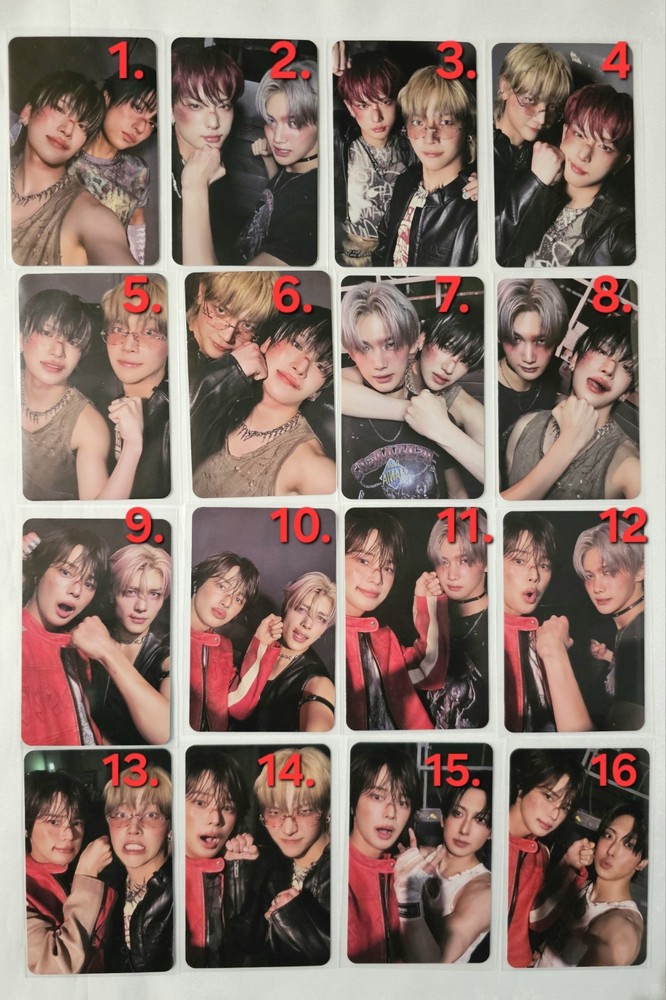 &TEAM  Back to Life  Official photocard Mini CD Ver. Unit