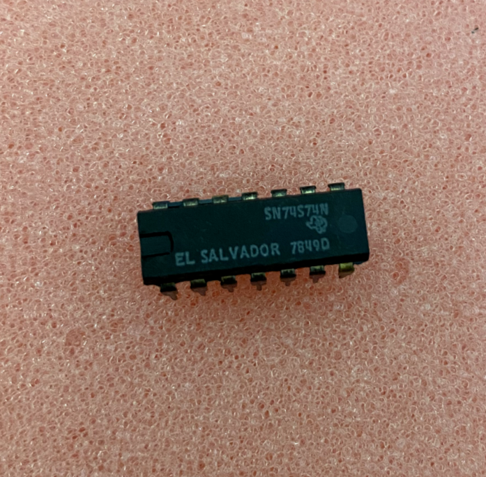 Texas Instruments SN74S74N IC FF D-TYPE DUAL 1BIT 14DIP