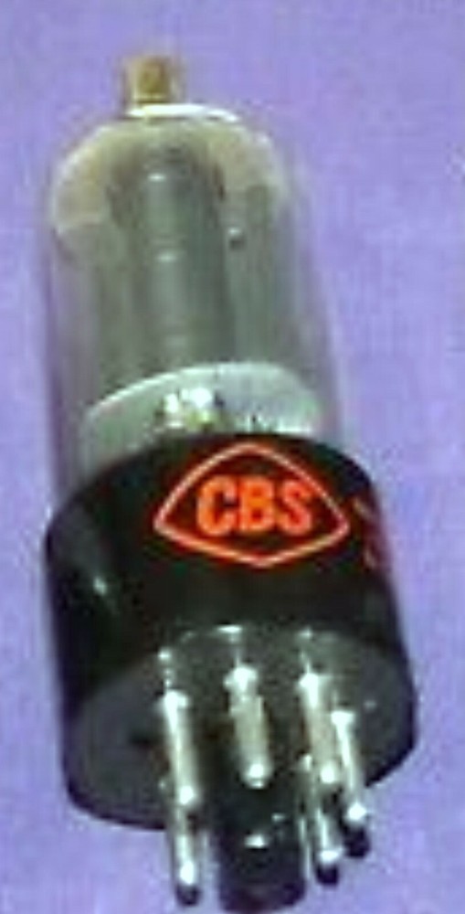 6CU6 TUBE CBS TESTED & BOXED VINTAGE COMMERCIAL SURPLUS