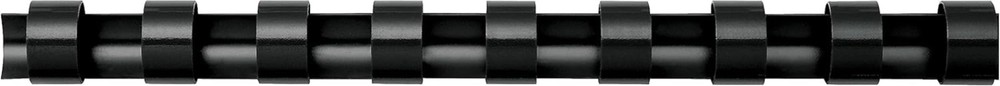 Professional Black Plastic Combs, 100 Pack, 5/8", 120 Sheets