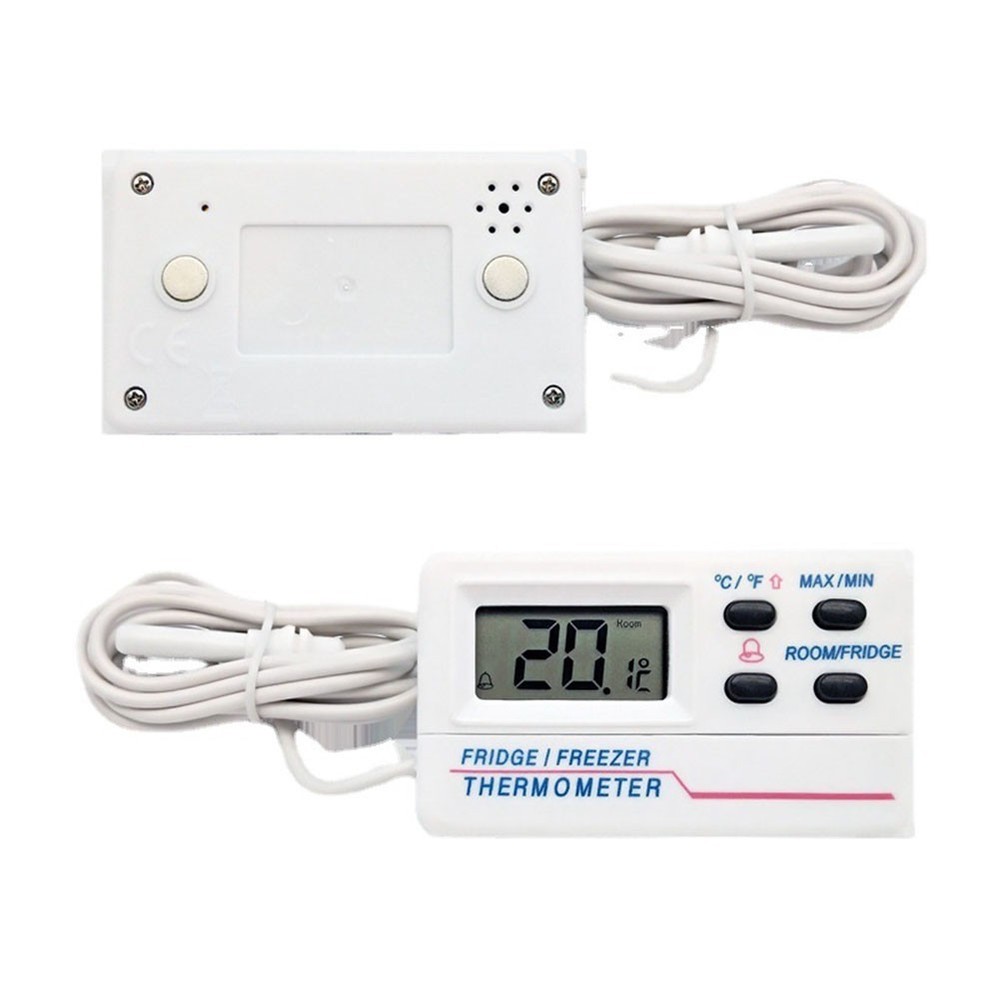 Refrigerator Digital Alarm Wide Temperature Range Easy Switchable Sensors