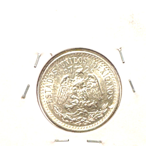 Mexico 1928 20 centavos KM 438 AU+ cleaned