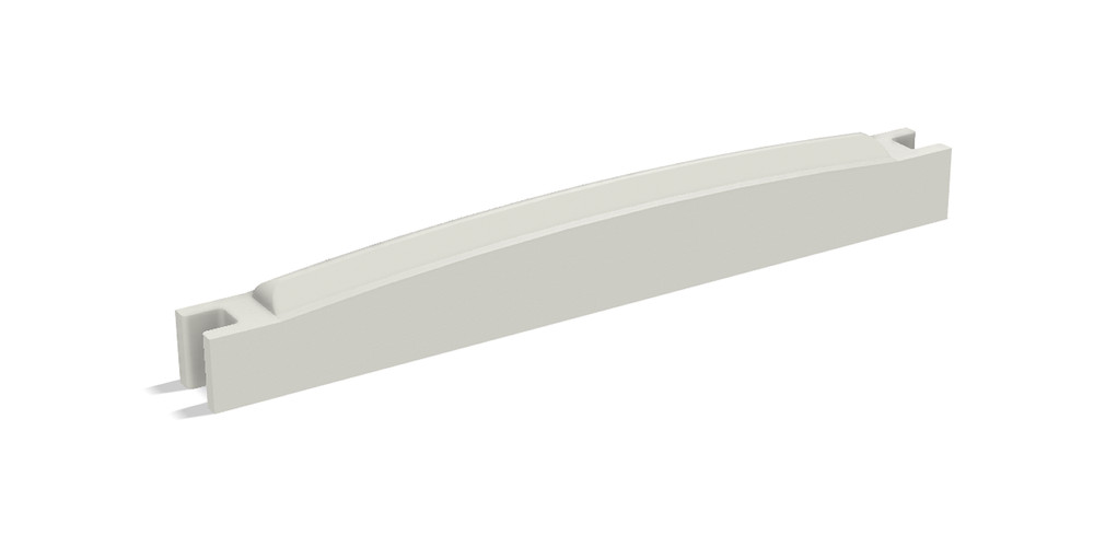 Adjustable Bone Saddle For Some Gibson® Guitars - Rounded Back Non-Compensated