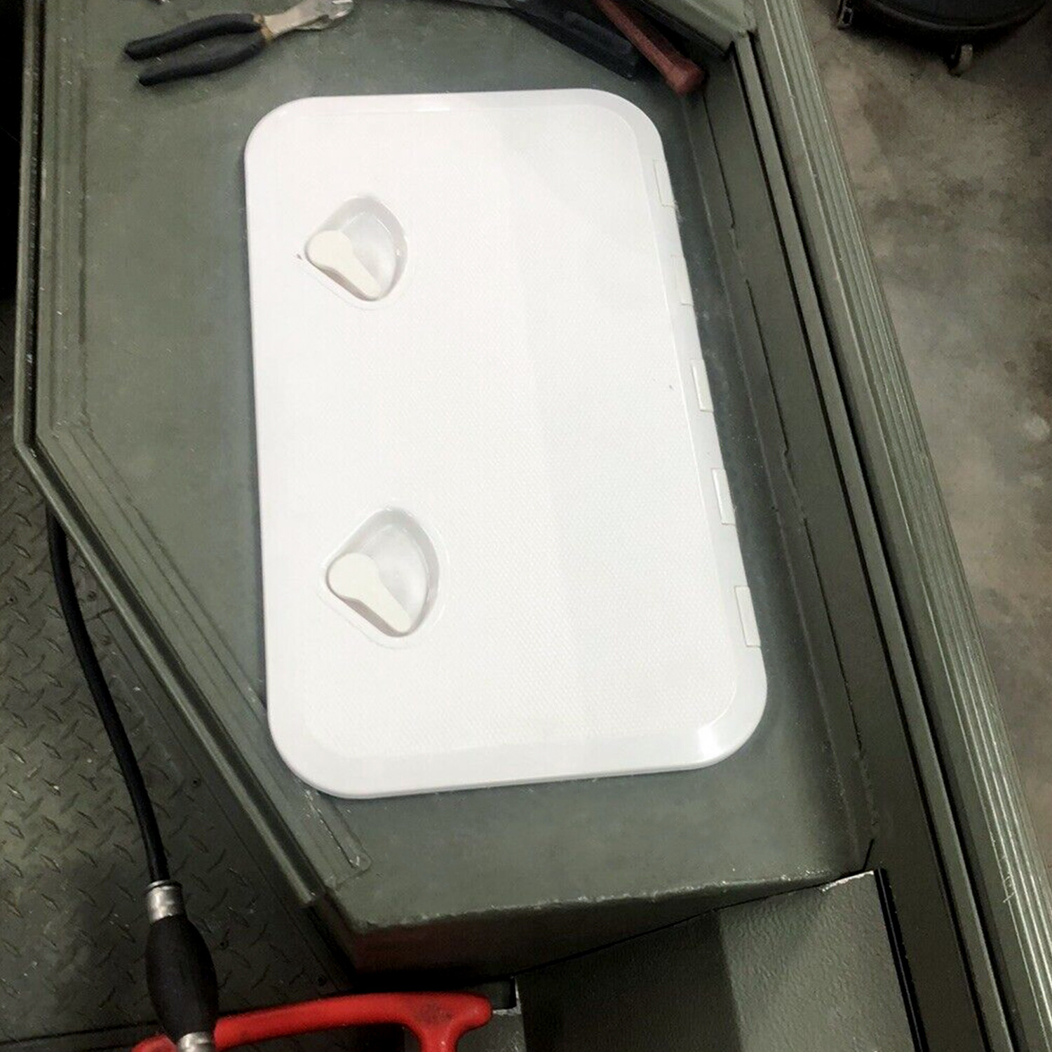 24" x 14" Boat Access Hatch & Lid Deck Access Hatch Boat Deck Hatch Caravan RV