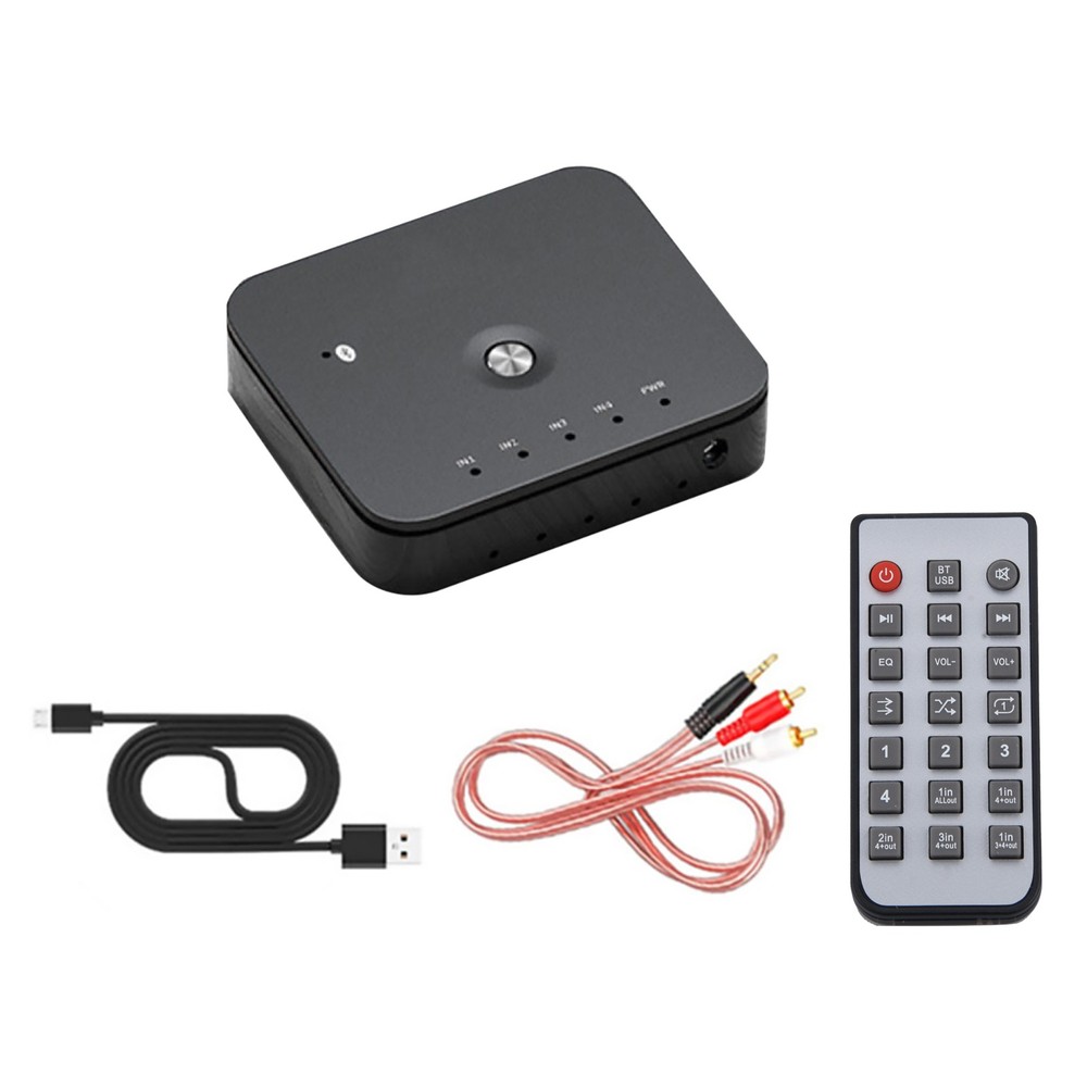 3.5mm Audio Switcher Adapter Durable For Computer/ Laptop/Smartphone/DVD Player