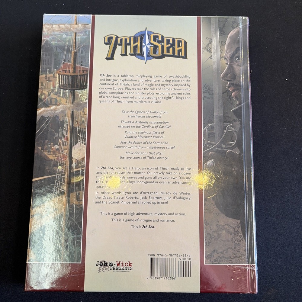 7th Sea Core Rulebook
