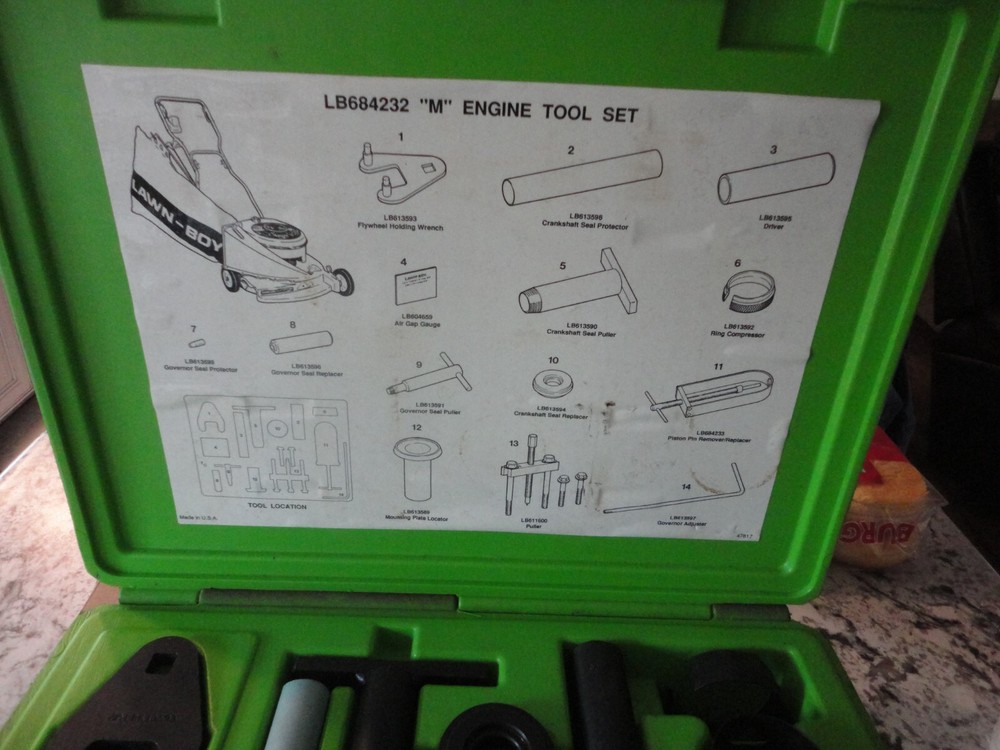 ONE USED Lawnboy LB684232 "M" Engine Service Tool Set