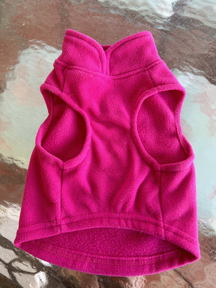 FLEECE PULL-OVER DOG HARNESS SMALL