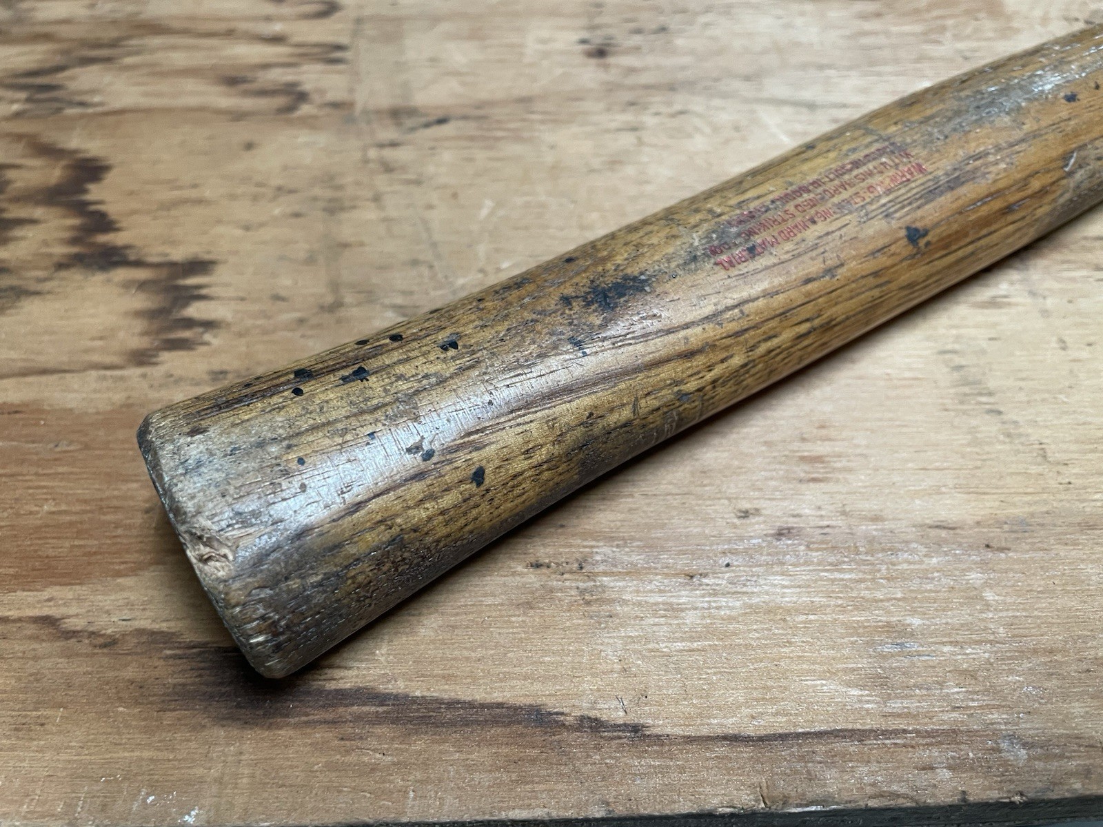 Vintage Vaughan Super Steel Stone Mason Brick Layer Masonry Hammer 16 oz