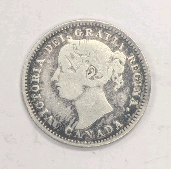 1894- Canada 10 Cent Coin-#T147