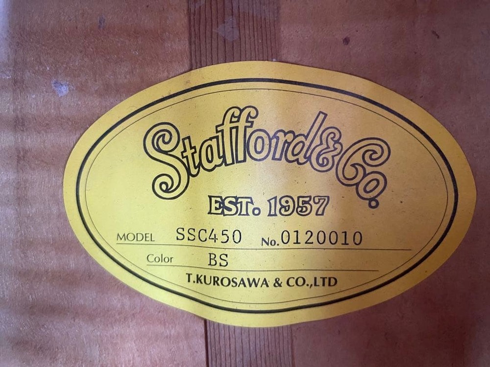 Stafford SSC450 Electro Classical Guitar With Nylon Strings, Used