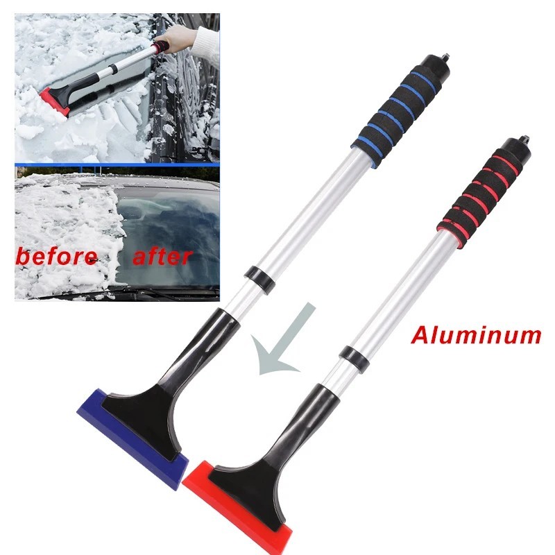 Extendable Car Snow Brush Ice Scraper Telescopic Windshield Snow Shovel