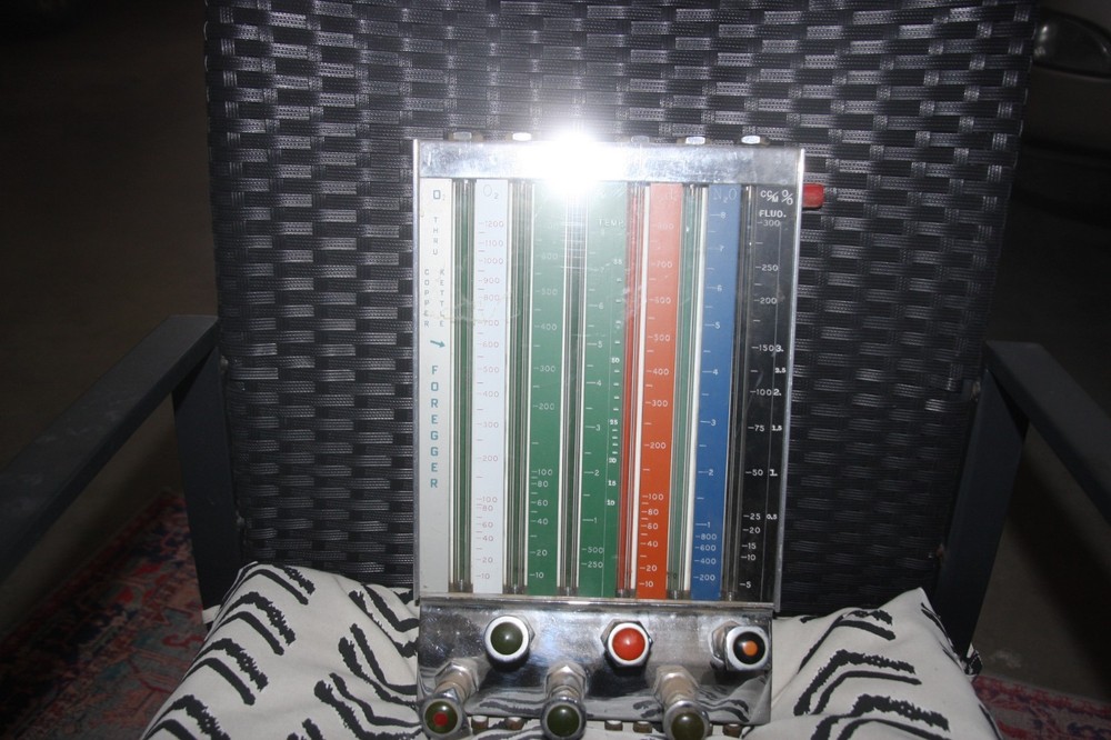 Flow Meter Part for Anesthesia Machine