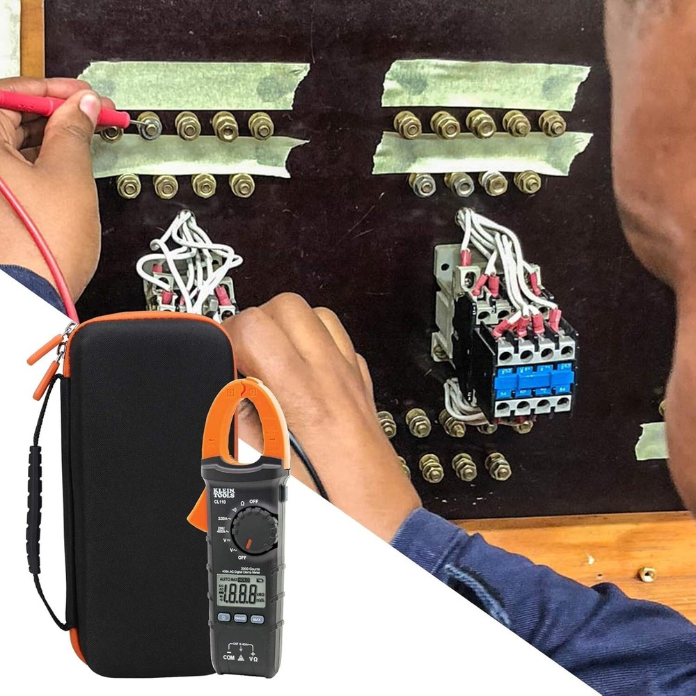 Hard Storage Case for Klein Tools Digital Clamp Meter EVA PU Protectory