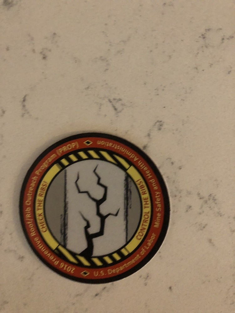 Coal Mining Stickers. Nice Older Vendor