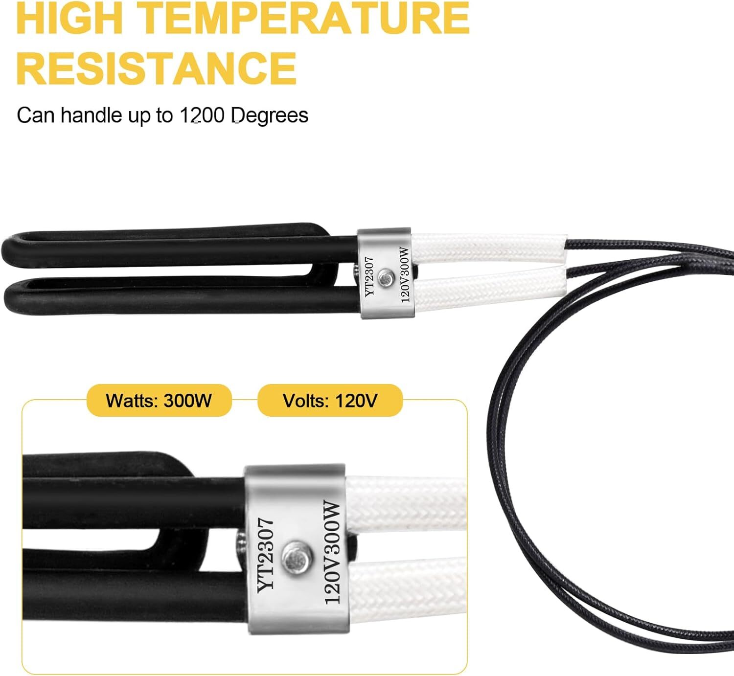SRV7000-647 Igniter Replacement for Quadrafire Mt Vernon AE Insert Pellet Stove