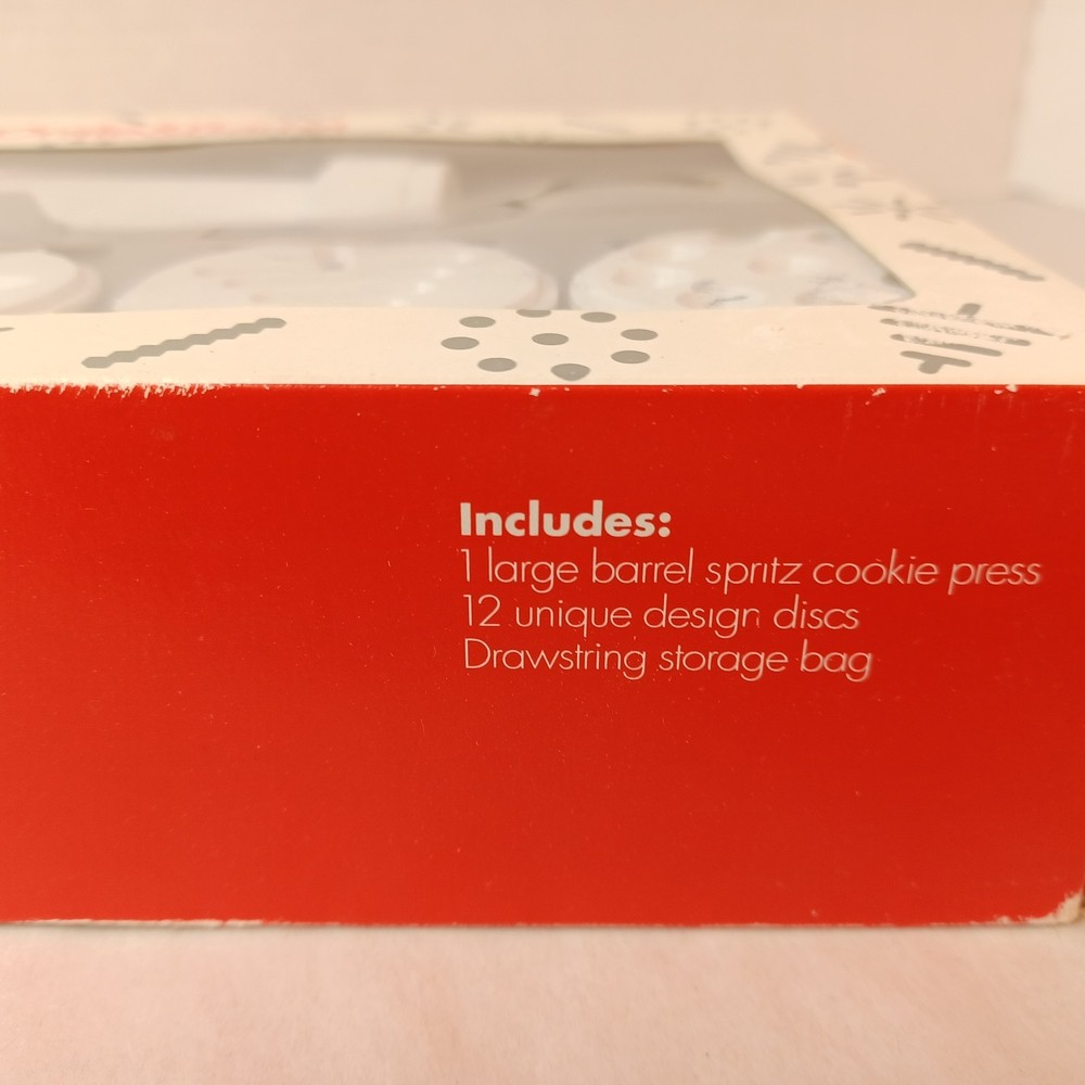 Crate & Barrel Cookie Press Kit