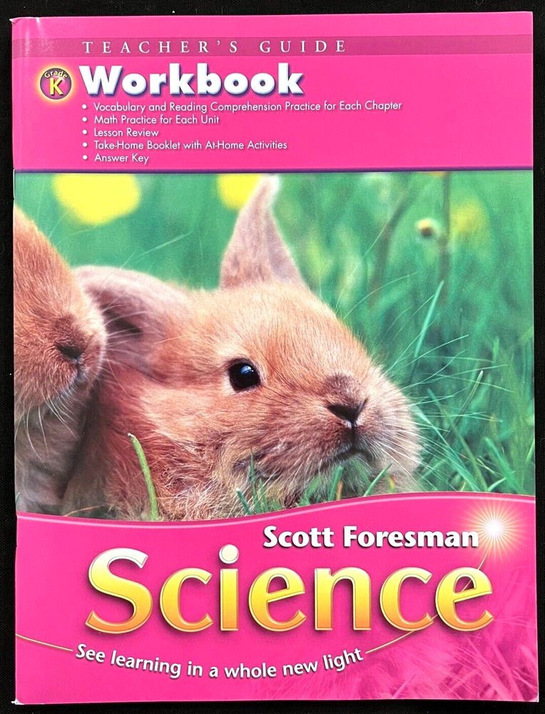 Kindergarten - SCIENCE - TEACHER'S GUIDE WORKBOOK (2006, Scott Foresman)