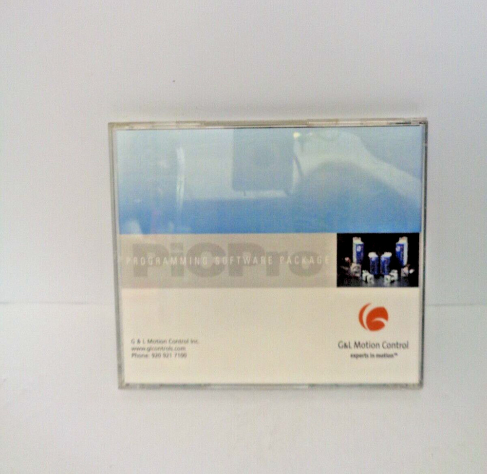 G&L MOTION CONTROLS M.3000.0100 VERSION 16.0 PROGRAMMING SOFTWARE