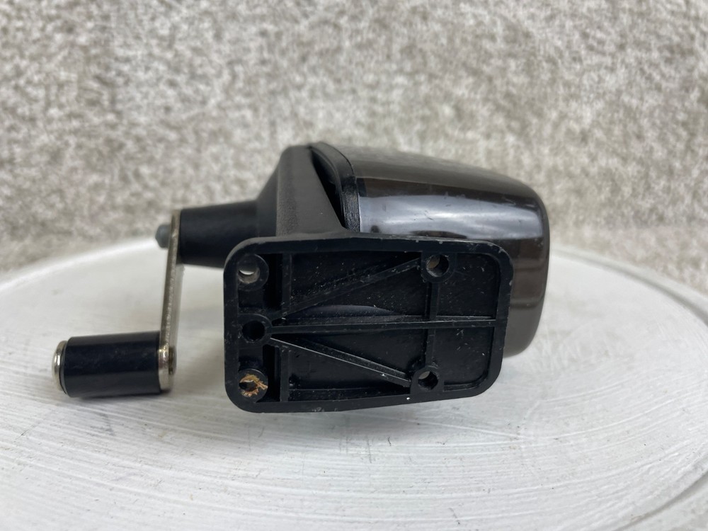 Manual Desk Mount One Hole Pencil Sharpener Black