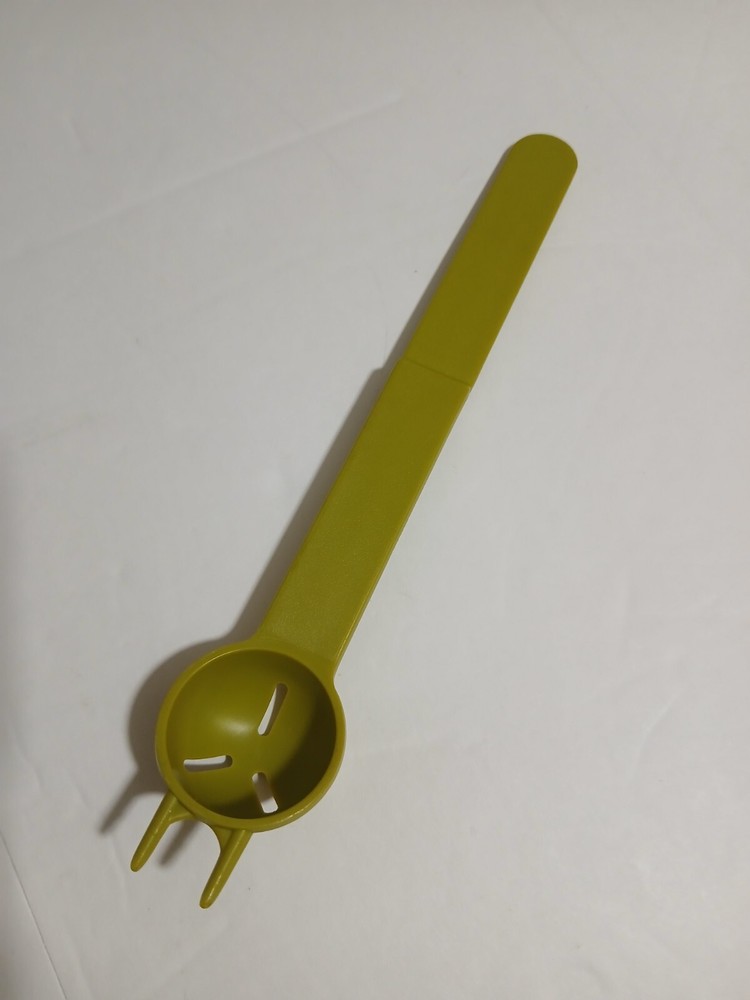 Olive Green Tupperware Olive Picker.