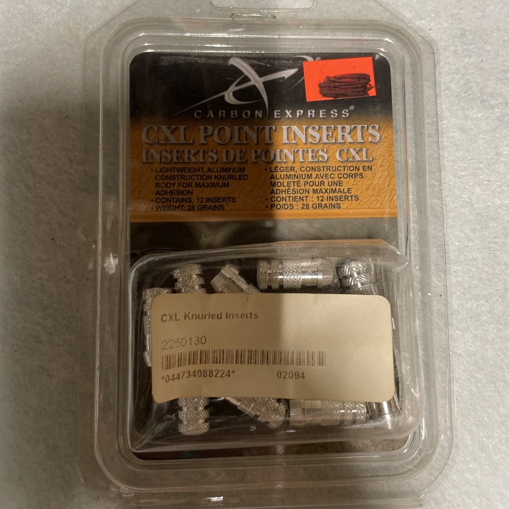 Carbon Express CXL Point Inserts 28 Grain