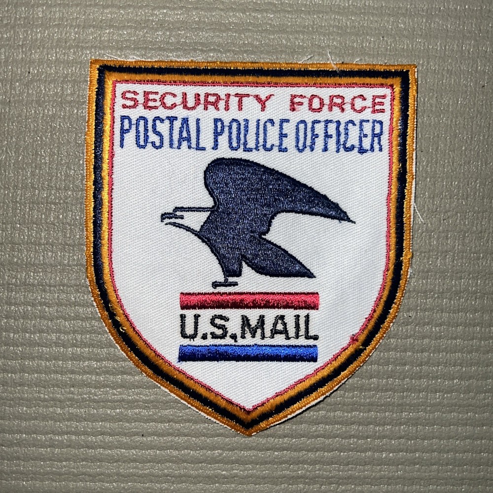 US Mail postal POLICE OFFICER Security Force SHOULDER patch