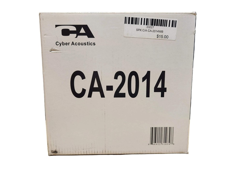 Cyber Acoustics CA-2014 Computer Speakers *Open Box*