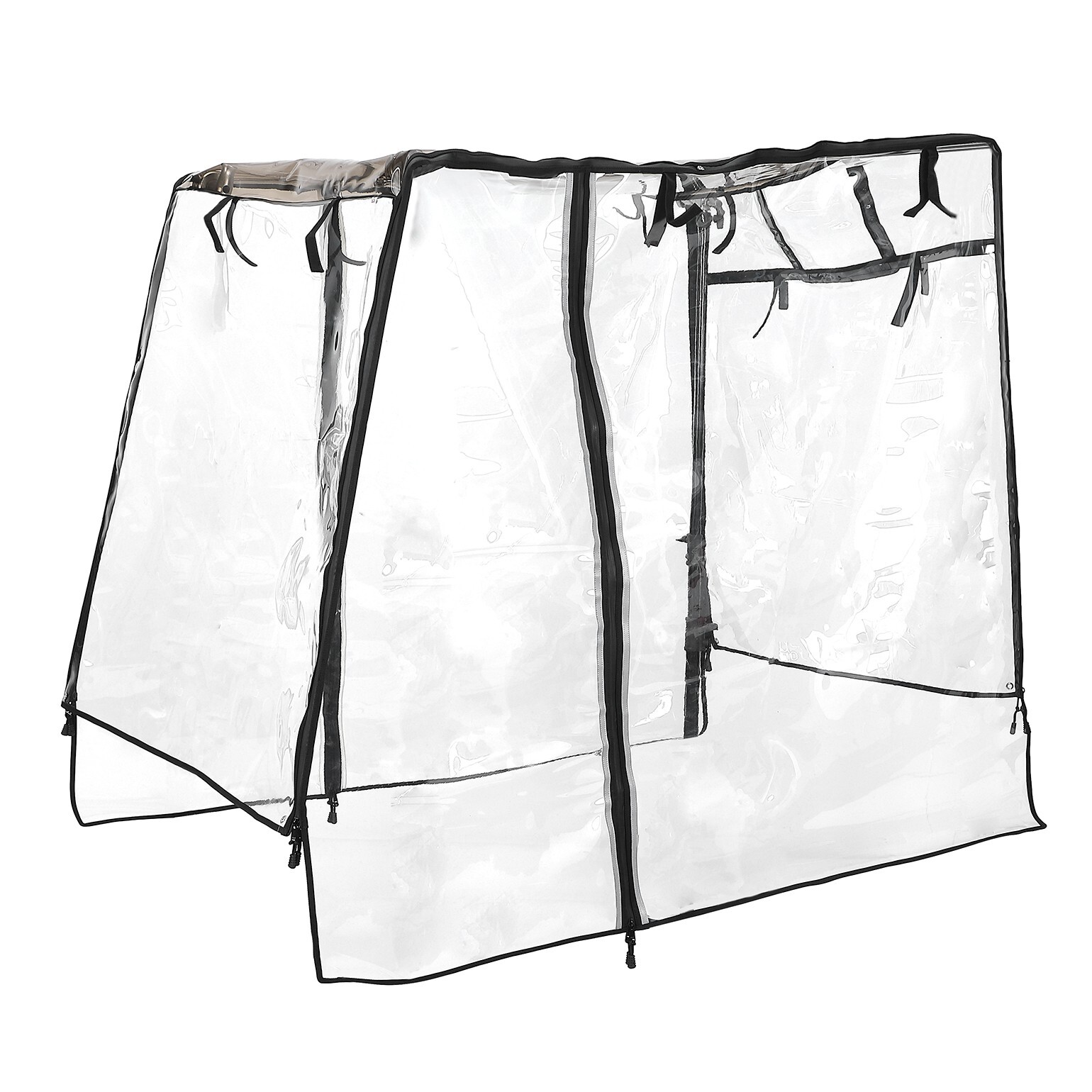 KEMIMOTO Universal Forklift Full Cab Enclosure Cover Fit up to 8000lbs Lifts