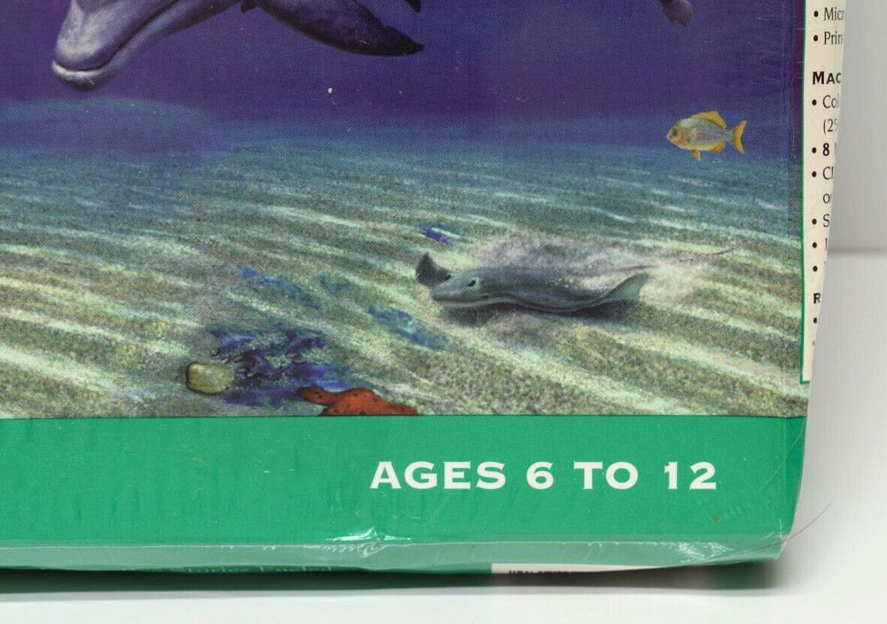 1995 Imagination Express Destination Ocean Windows Mac Edmark CD-ROM Homeschool
