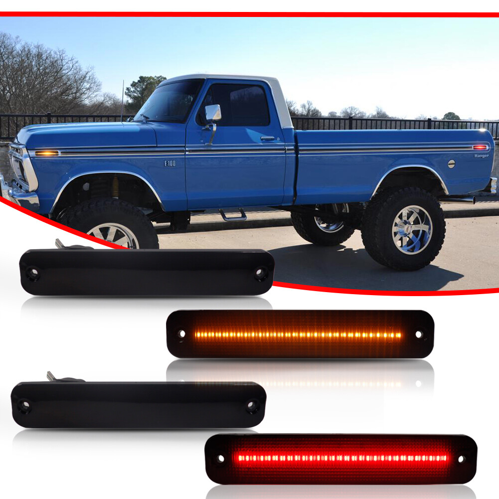 Fit FORD Truck F100 F150 F250 78 79 1978 1979 Tail Lights & Side Markers 6pc/Set