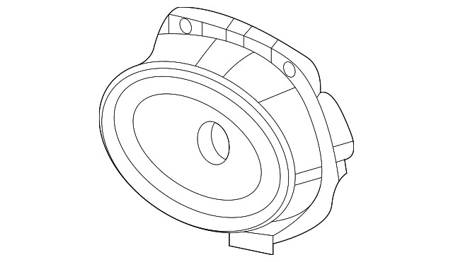 Genuine GM Front Dr Speaker 84837423