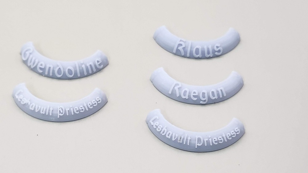 Moonstone - BaseTags - Malachite Mystics Set