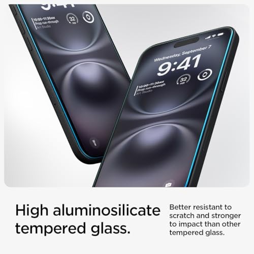 Tempered Glass Screen Protector [GlasTR EZ FIT] designed iPhone 16 / iPhone 15
