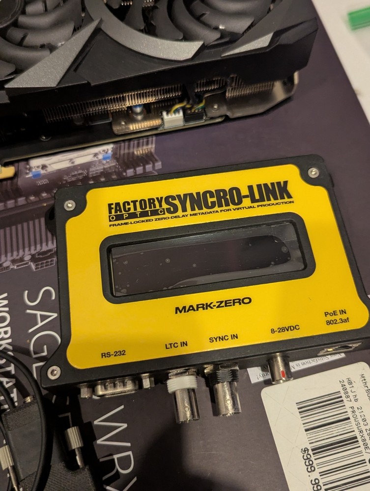 Factory Optic Syncro - Link. New, Was 4k