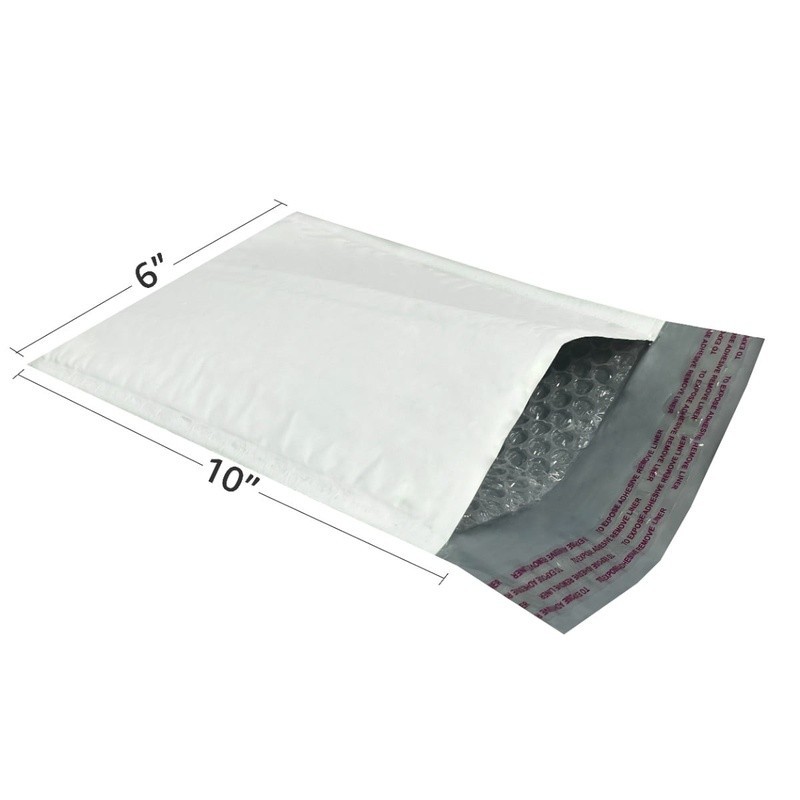 50 Poly Bubble Mailers Self Adhesive Secure Waterproof Padded Envelopes Shipping