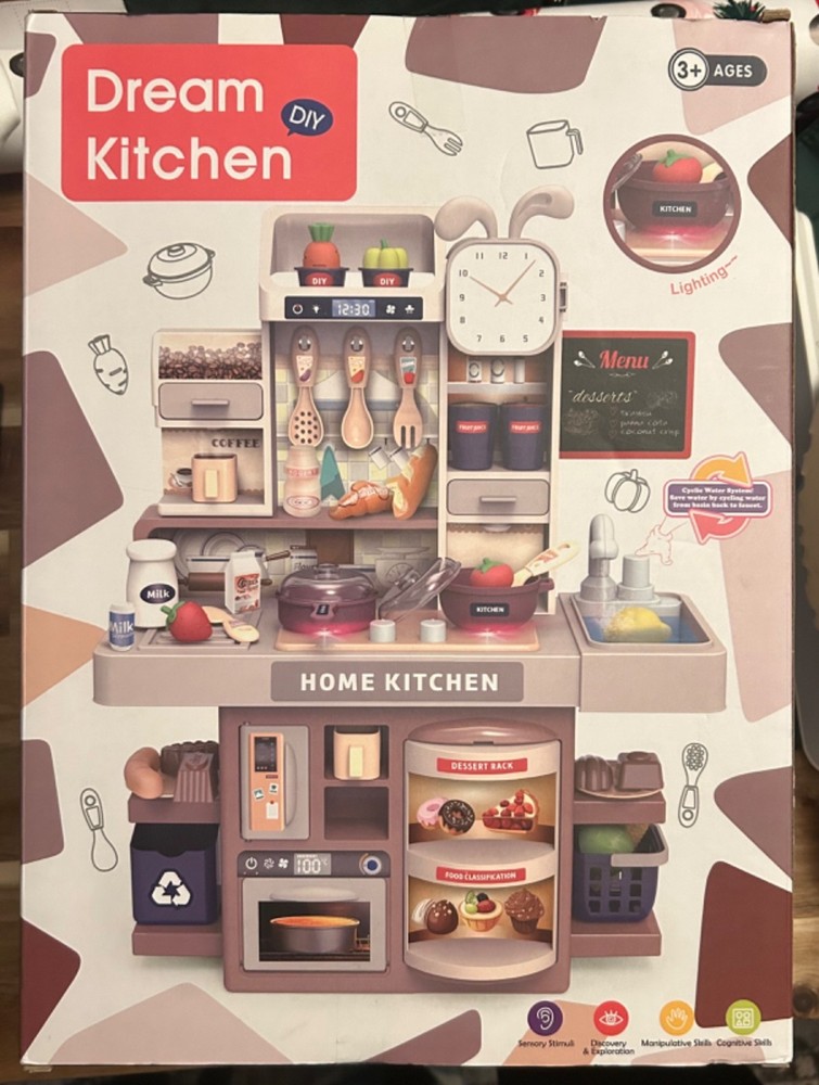 Dream Kitchen Toy Set NIB Inbealy