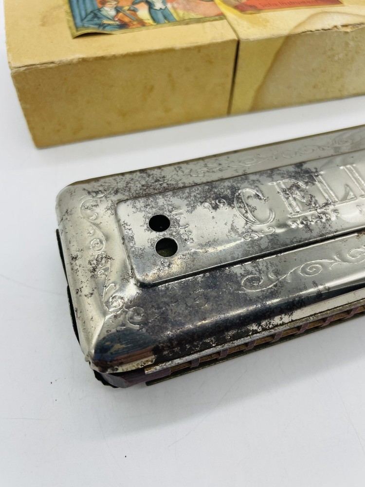 Vintage Cello Harmonica Germany DRWZ