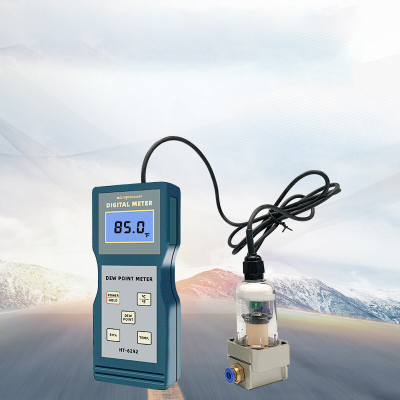 Dew Point Meter Gas Dew Point Tester Smart Handheld Temp Humidity Meter Ht-6292