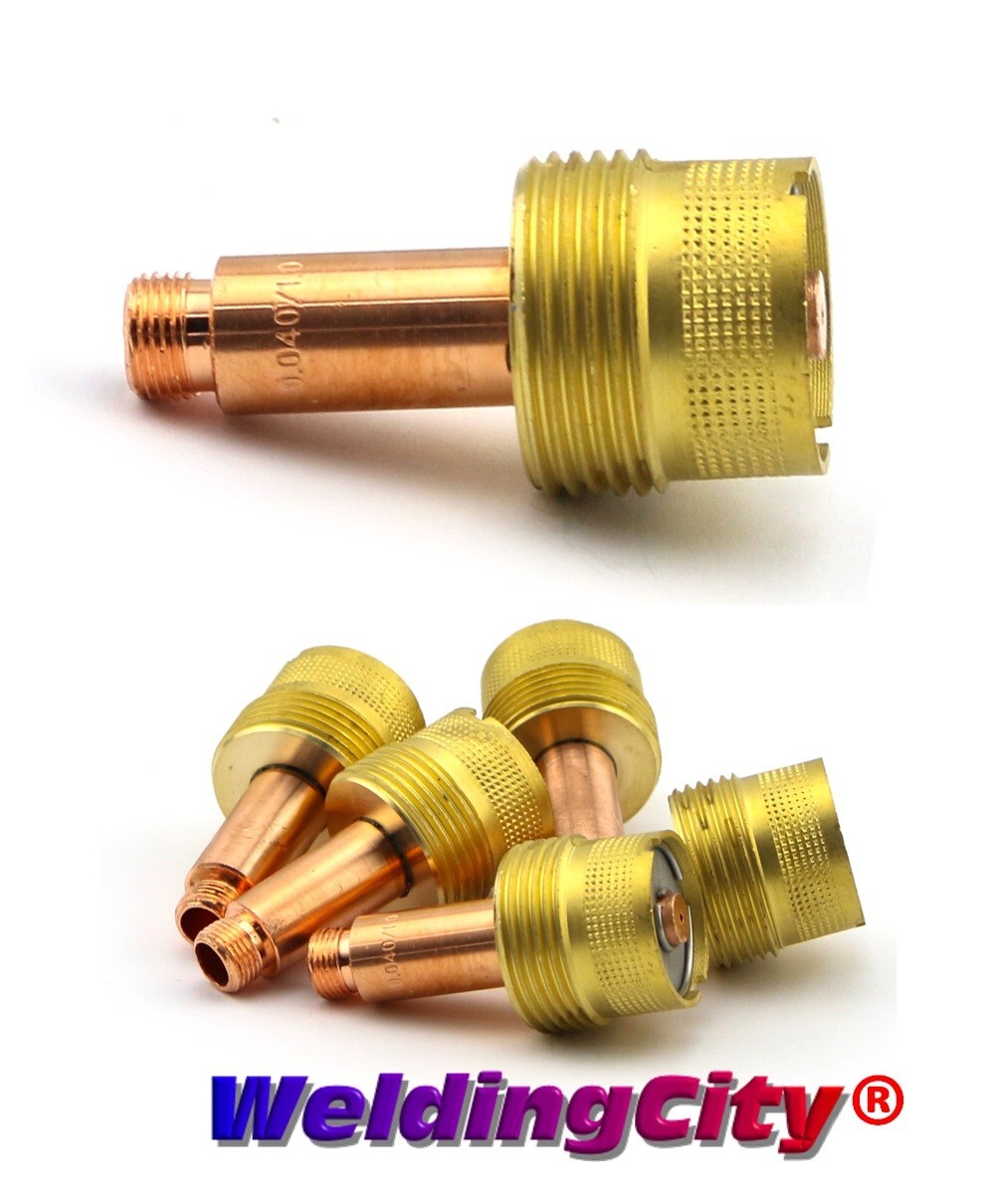 WeldingCity® 5-pk Large Gas Lens 995795 (1/8") for TIG Welding Torch 17/18/26