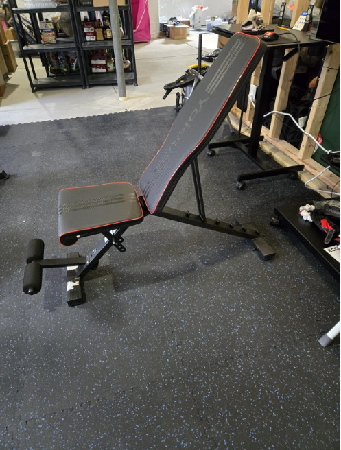 Foldable Adjustable Weight Bench for Full Body Workout