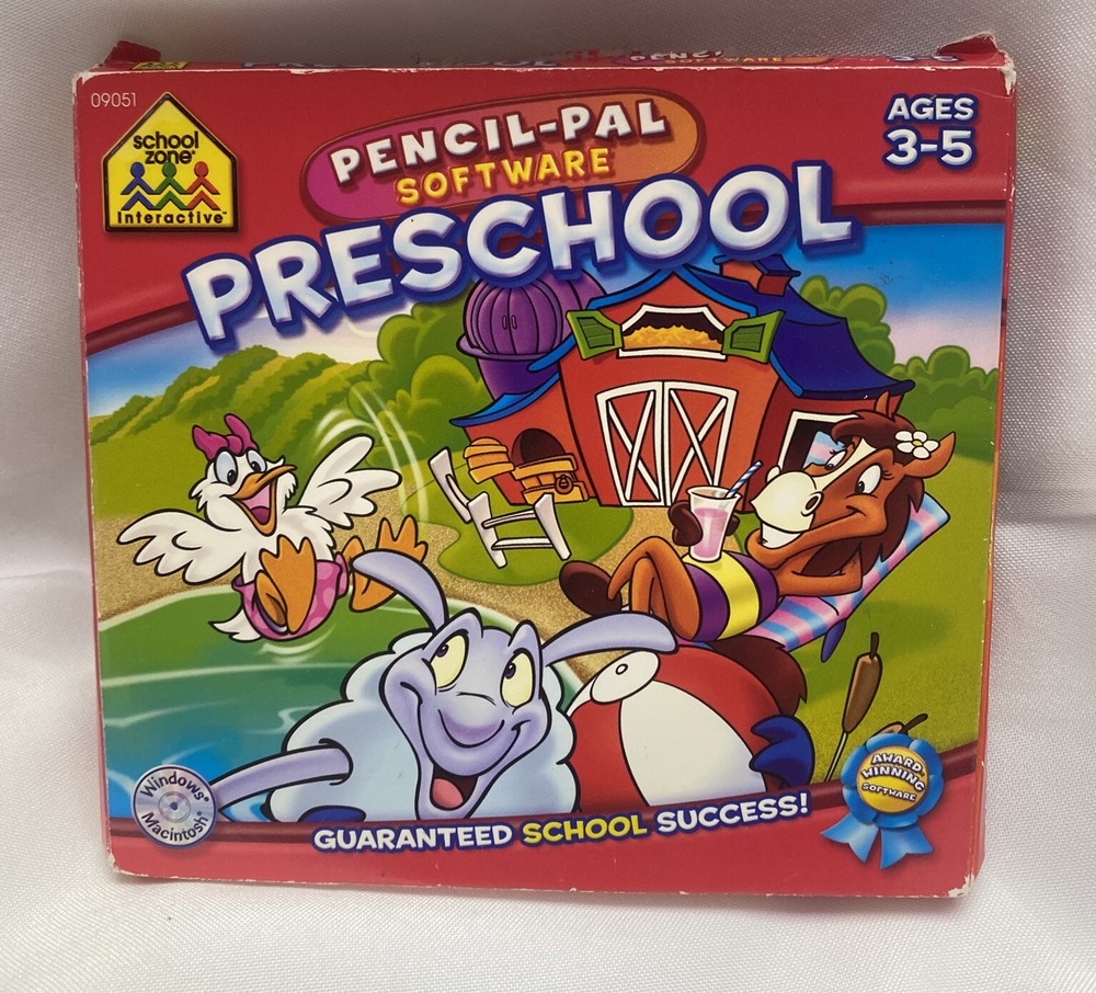school zone interactive pencil pal software preschool