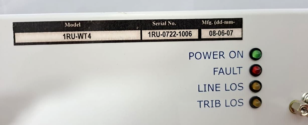 MPB COMMUNICATION 1RU-WT4 WAVELENGTH CONVERTER