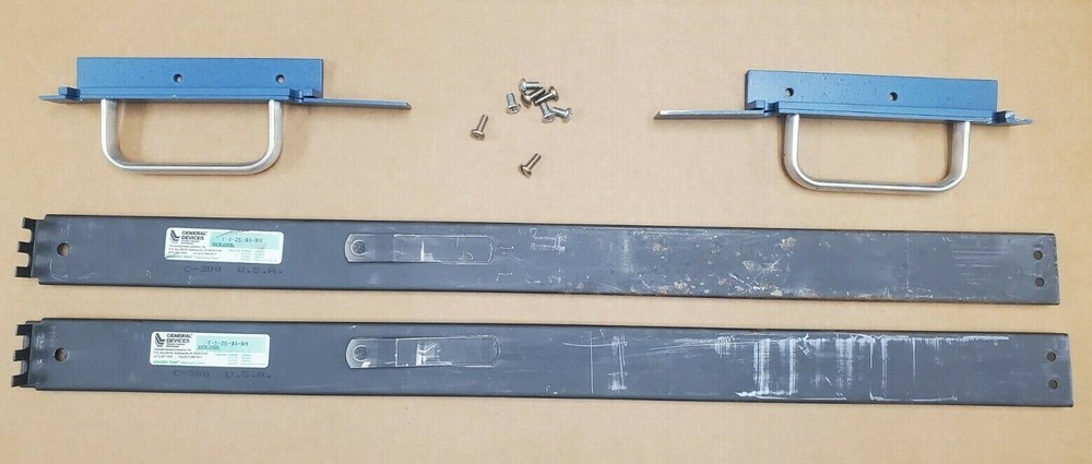 Thermo Scientific Analyzer Ear & Handle Rack Rail Mounting Retrofit
