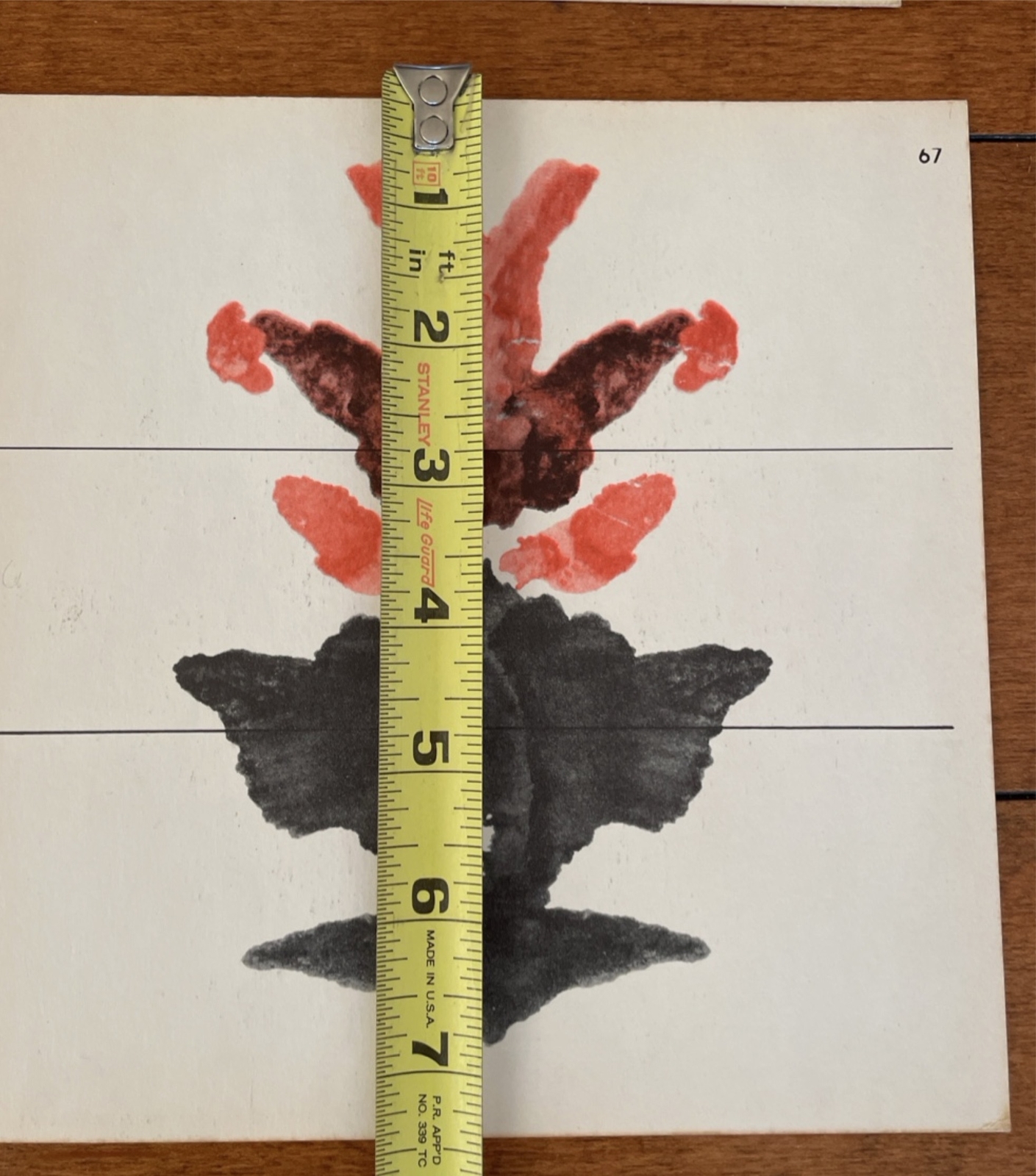 Vintage Set of 20 Rorschach Test