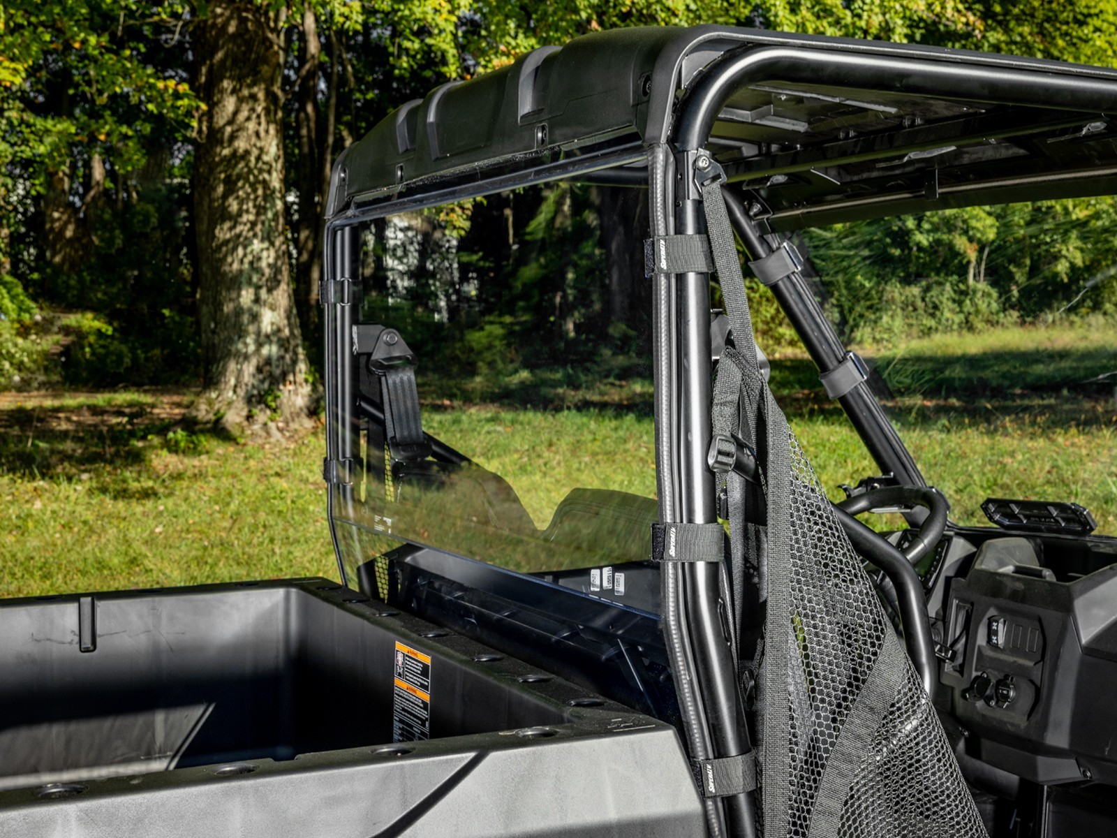 SuperATV Rear Windshield for Polaris Ranger Midsize 500/2026+