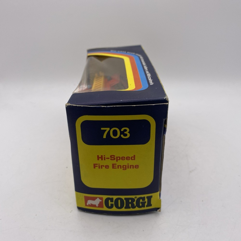 Corgi 703 Hi-Speed Fire Engine - Boxed