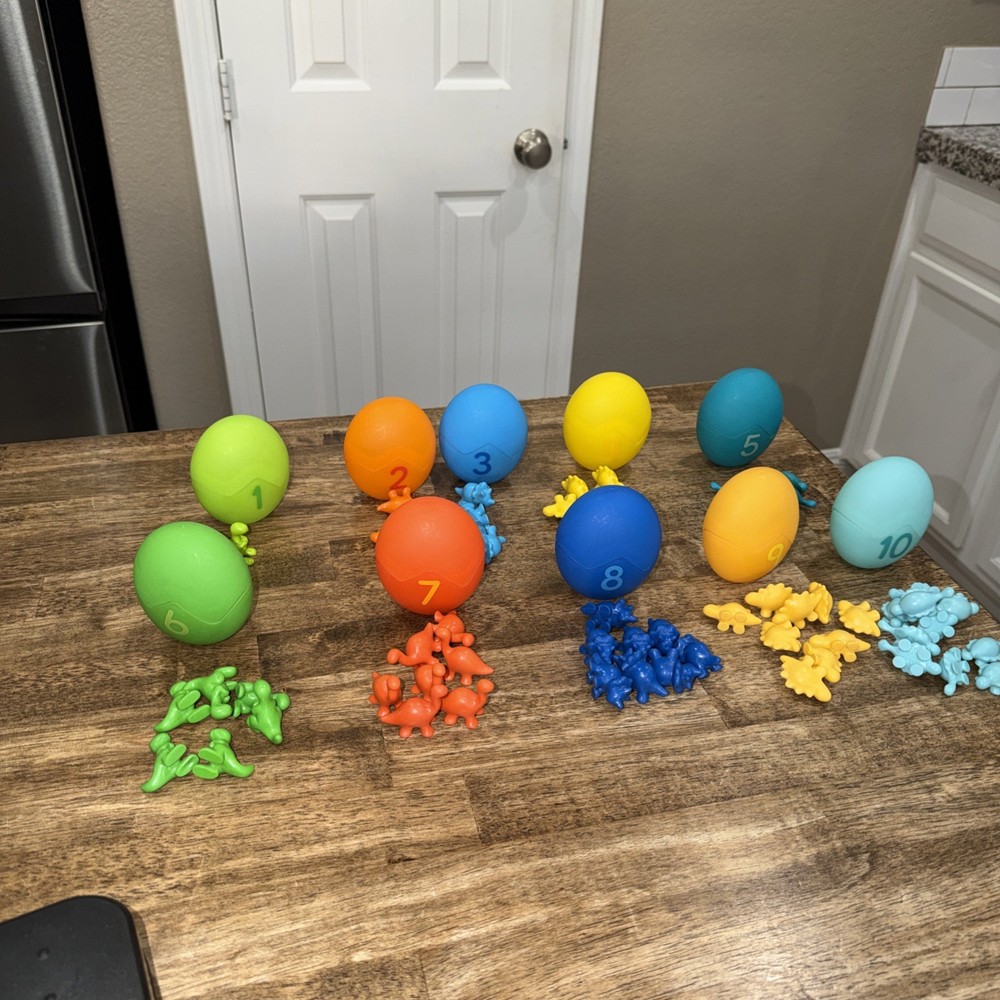 Learning Resources Counting Dino-Sorters Math Activity Set Complete As Shown