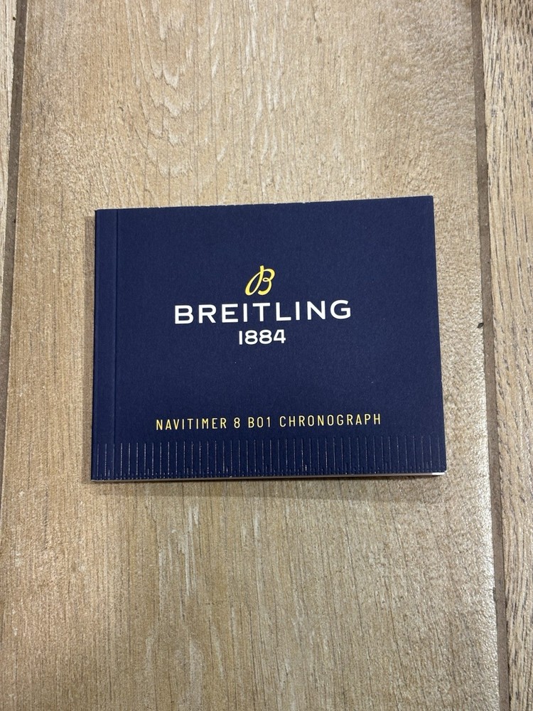 Breitling Navitimer 8 B01 Chronograph Booklet Manual