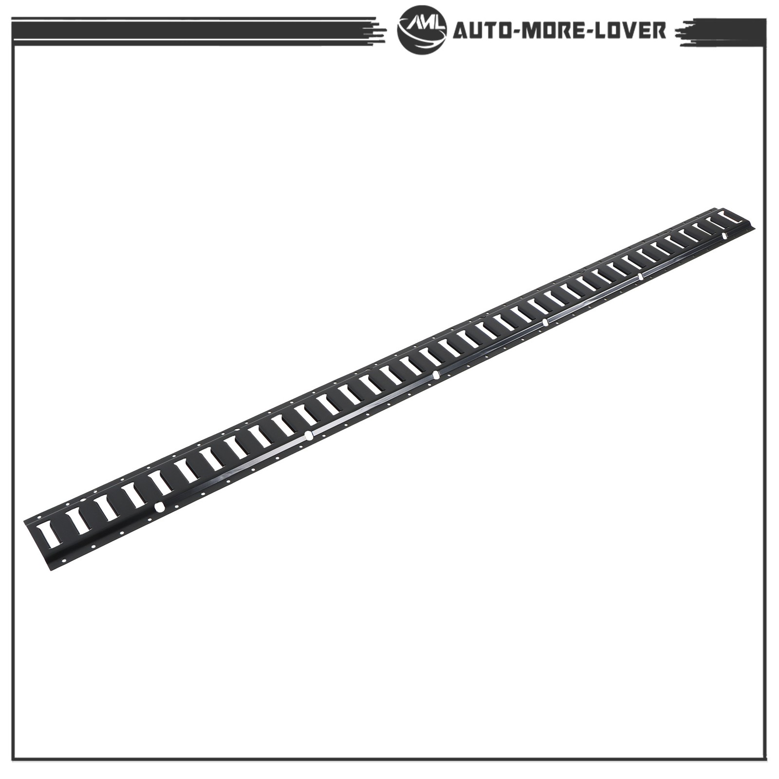 6 Feet Long E Track Tie-Down Rails BLK Finish 8 Pack For Cargo Management System
